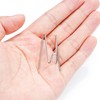SUMERSHA 50pcs Fabric Panel Wall Wire Hooks, Stainless Steel Cubicle