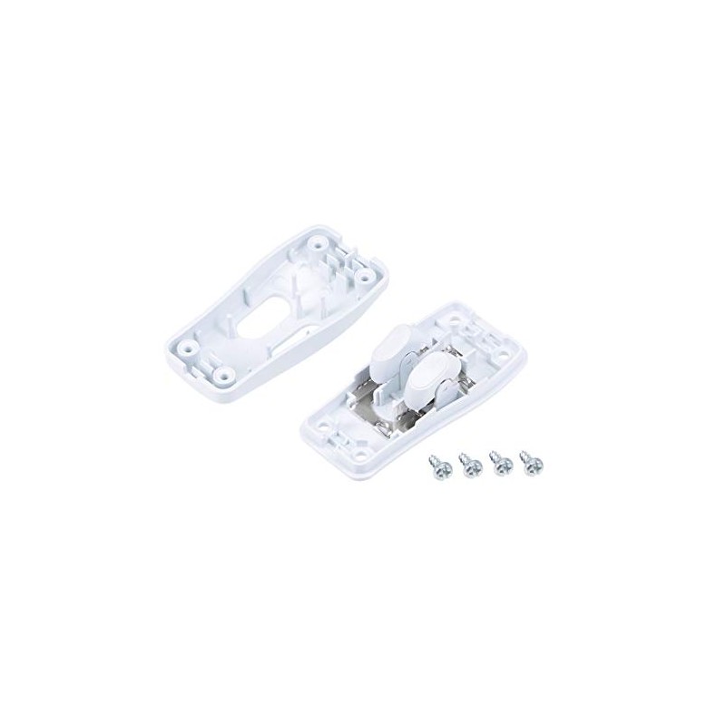 uxcell Inline Cord Switch AC 250V 1A Duplex On-Off Feed-Through