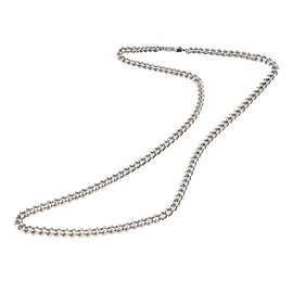 Phiten Pure Titanium Chain Necklace Highest-end Made in JAPAN [Japan Import] (23.6" (60cm))