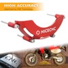 NICECNC Red Engine Alternator Cover Guard Protector Aluminum Compatible with