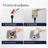 Soilsiu Bedside Table Lamp for Bedroom - Touch Small Lamp
