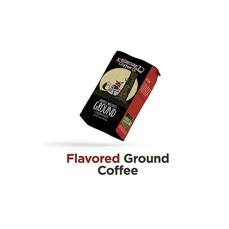 KALAMAZOO COFFEE COMPANY Maple Walnut Ground Coffee - Moonlight Maple