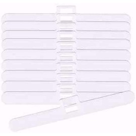 Vertical Blind Top Hangers for 89 mm Slats, White, Spare Parts for Repair (25, White)