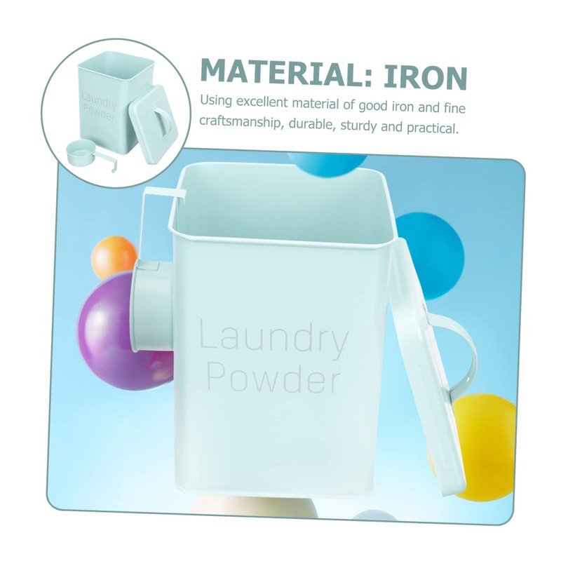 OATIPHO 1 Set Versatile Laundry Powder Storage Box with Durable