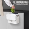 ELPHECO Kitchen Compost Bin with Lid 1.8 Gallon Hanging Trash