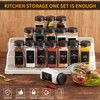 Skiileor 36 Pcs Spice Jars with Label- Glass Spice Jars