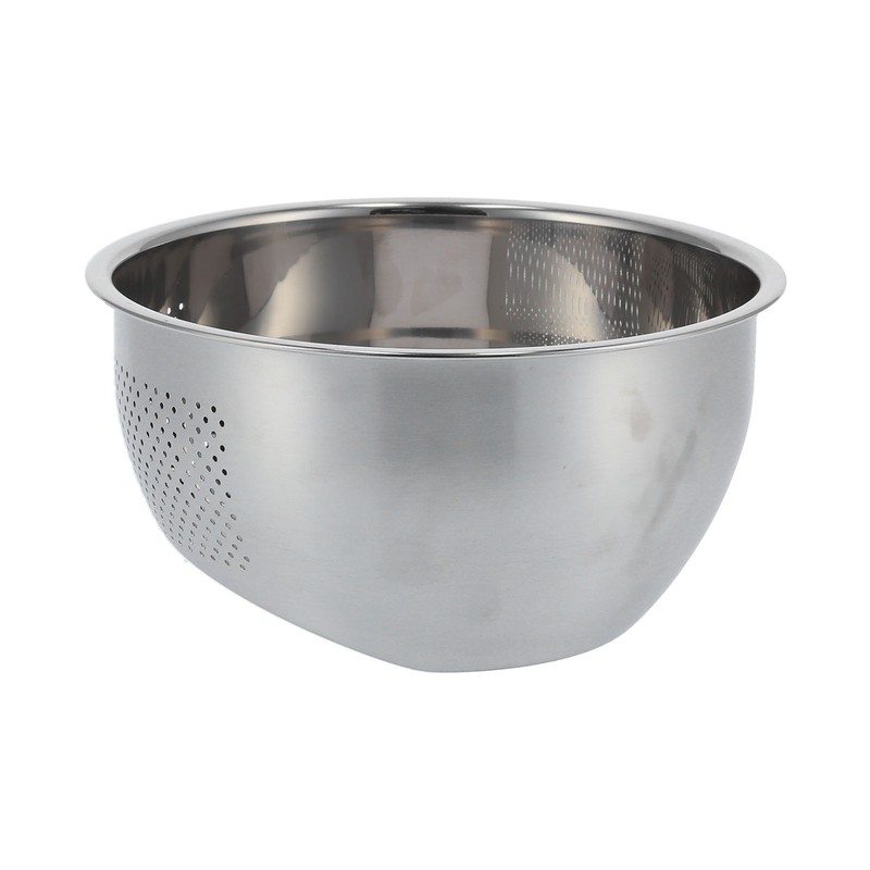 Drain Basket Stainless Steel Rice Sieve Thickened Vegetable Washing Drainer