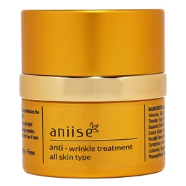Anti-Wrinkle Treatment Cream for Face and Neck | Hydrating & Firming Moisturizer with Shea Butter, Plant-Based Squalene & Natural Oils | Smooths Fine Lines | For all Skin Types | 1 oz (30 mL)