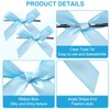 Pndeyo 20pcs Twist Tie Bows, Satin Ribbon Premade Bows, Gift
