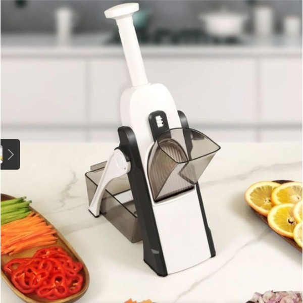 Multifunctional Kitchen Slicer – Vegetable Slicer with Adjustable Blades, Non-Slip