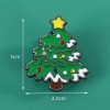 Is Stamped but not legible Christmas Tree Enamel pin