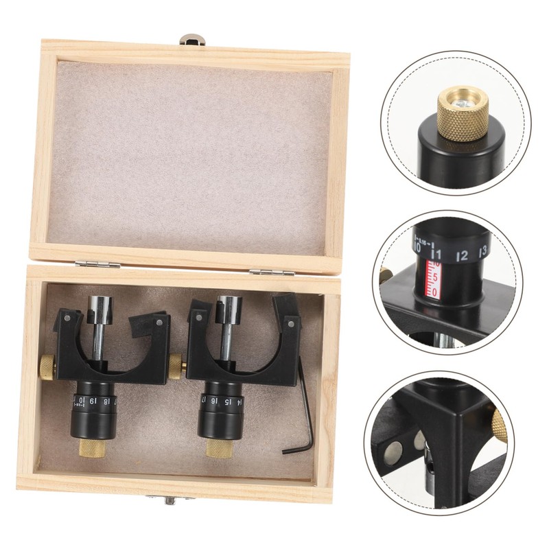SHINEOFI 1 Set Precision Woodworking Tool Planer Cutter Aligner with
