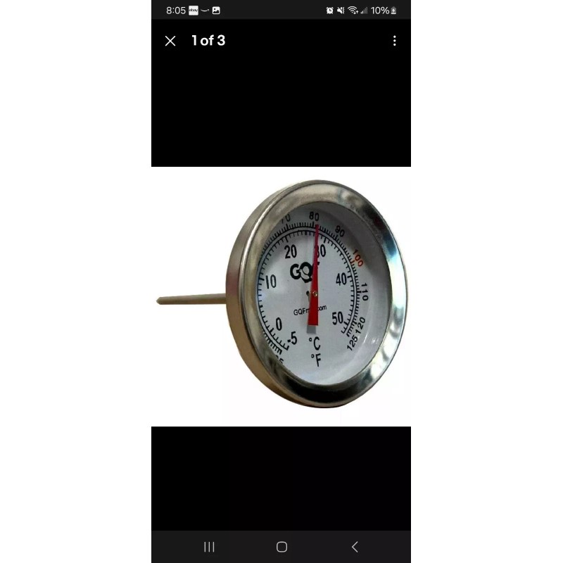 GQF 3018 - Incubator Thermometer/Hy