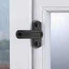 Sash Blocker Window Jammer Black Strong Zinc Cast Alloy Extra