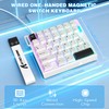 ATTACK SHARK M36 HE One-Handed Wired Hall Effect Keyboard, 8K