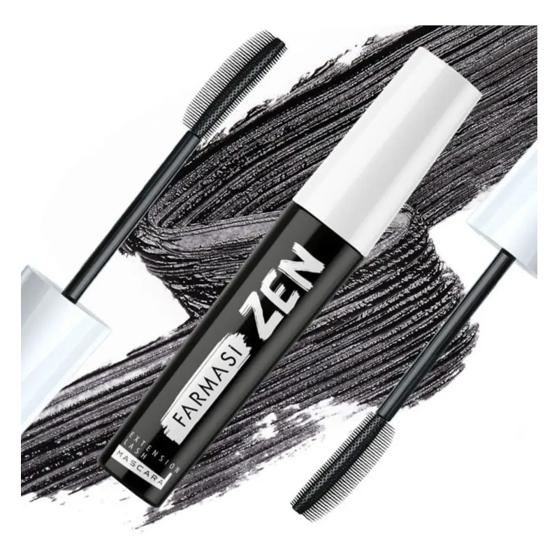 Mascara De Pestañas Zen Farmasi Con Vitamina E Rimel