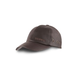 SCIPPIS Australian Adventure Wear Leather Cap, One Size, Brown