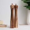 DeroTeno Salt and Pepper Mill Set, Pepper Grinder with Adjustable