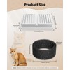 PawPoll Cat Fountain Filters, 6 Pieces Filter + 6 Pieces