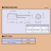 330uF 35V 10x12.5mm Rubycon Electrolítico (paquete de 10)