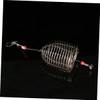 5 pcs Fishing Bait Cage Trap Basket Feeder Holder Catfishing
