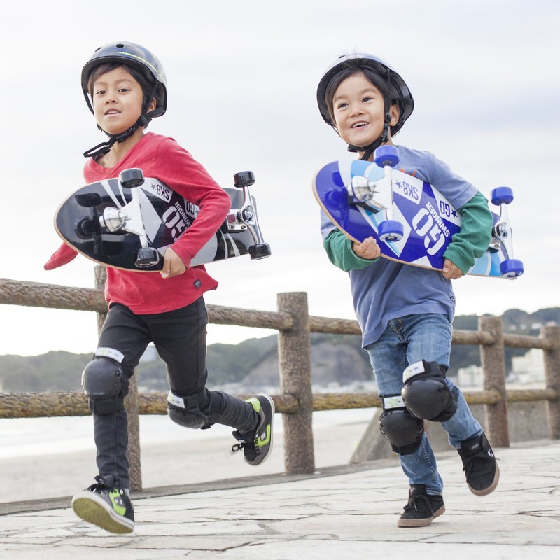 GOSK8 Protector Set of 3 Black/Lime, XS