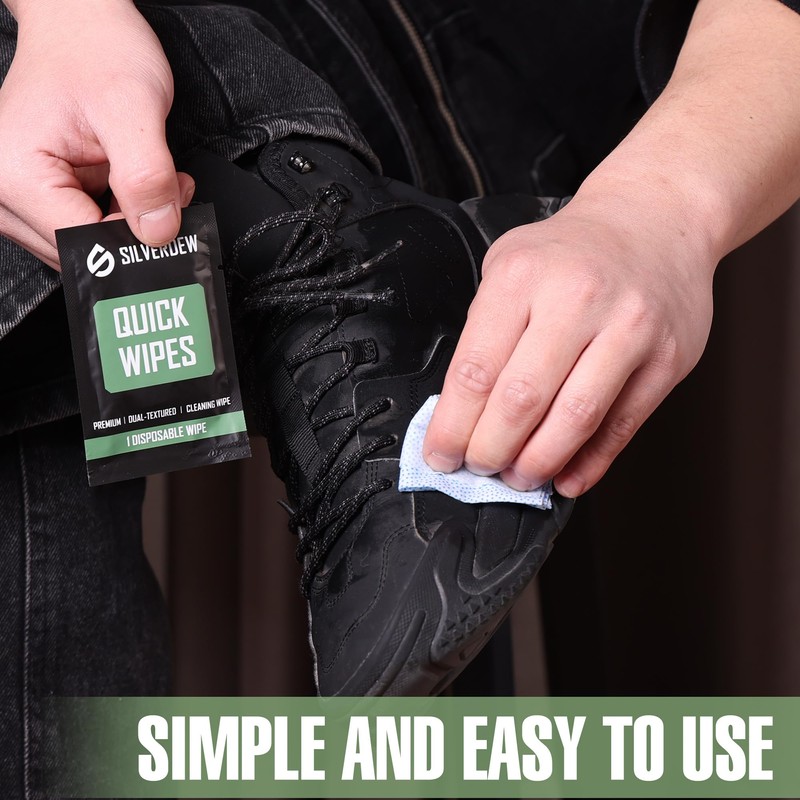 SILVERDEW 33PCS Shoe Cleaning Kit, 8oz Shoe Cleaner, 30 Pack
