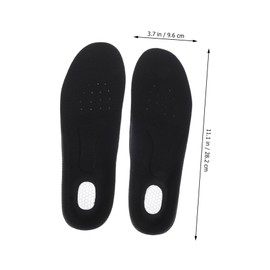 SAFIGLE Arch Support Insoles for Anti-slip Breathable and Heat-resistant Inserts Tpu Honeycomb Padding Size l