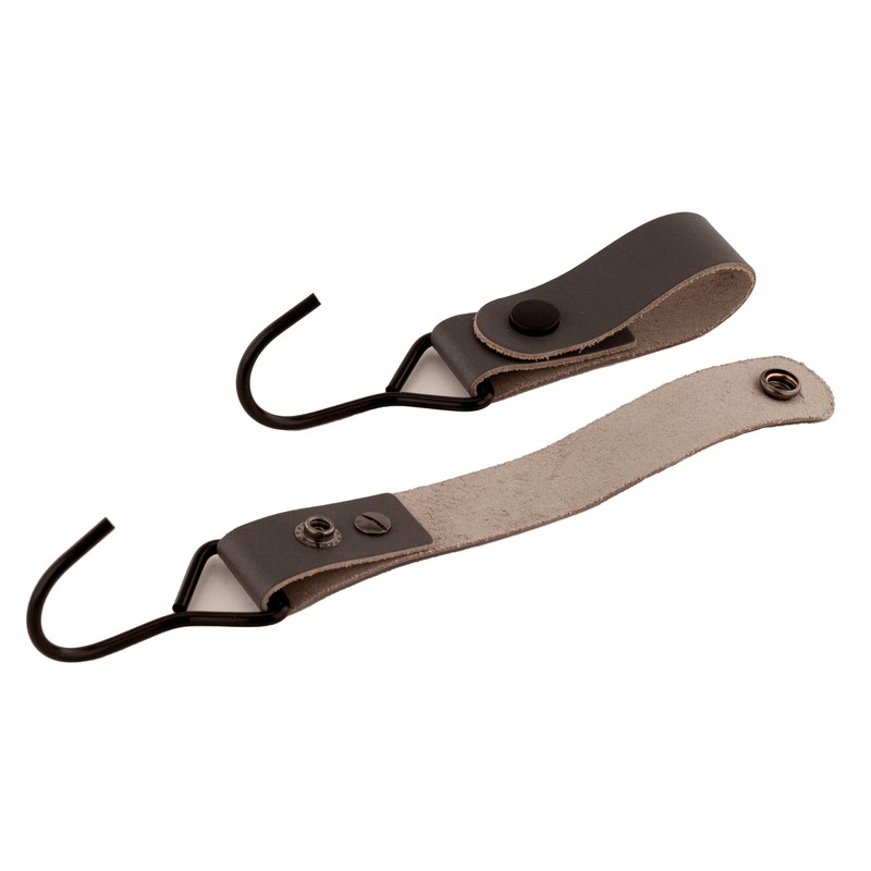 Brute Strength - Multifunctional Hook with Leather Loop - Grey