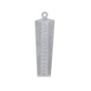 1 Piece Taper Gage, Double-Sided Stainless Steel Metric Scale Wedge