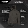 Fly Racing Street Armored Tech Hoodie(X-Large)
