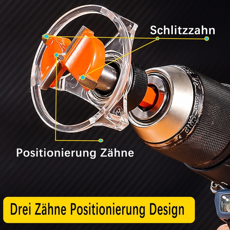 Yuentoen Forstner Drill Bit, 35 mm, Adjustable Positioning Drill, Forstner