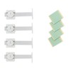 Sanwa Supply Sanwa SUPPLY QL-58 Earthquake Resistant Stoppers L Shape,