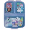 OM SUPPLIES Gabby's Dollhouse Reusable Sandwich Lunch Box 3 Multi
