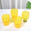 Supreme Housewares Pineapple Shape Plastic Tumblers, Reusable BPA-Free Acrylic Stackable