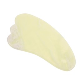 SAFIGLE 1Pc Jade Scraping Massage Tool Safe Facial Roller for Aging Smooth Edges for Neck and present for Friends and Family Facial Accessory for All Ages