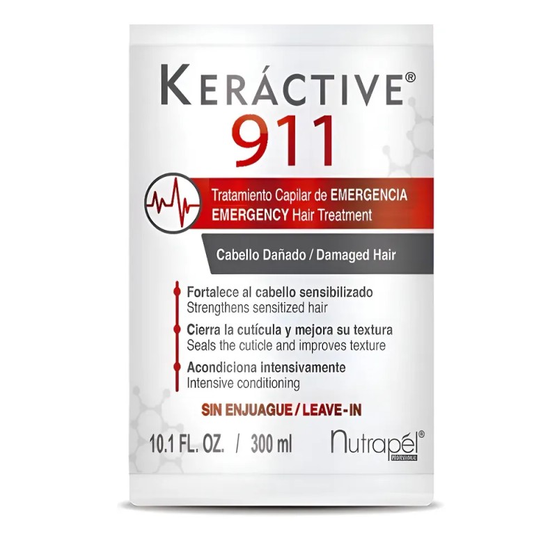 Keractive 911 Tratamiento Capilar De Emegencia Sin Enjuague