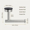 Suction-Cup-Toilet-Paper-Holder, No Drill Wall Mount Toilet Paper Holder