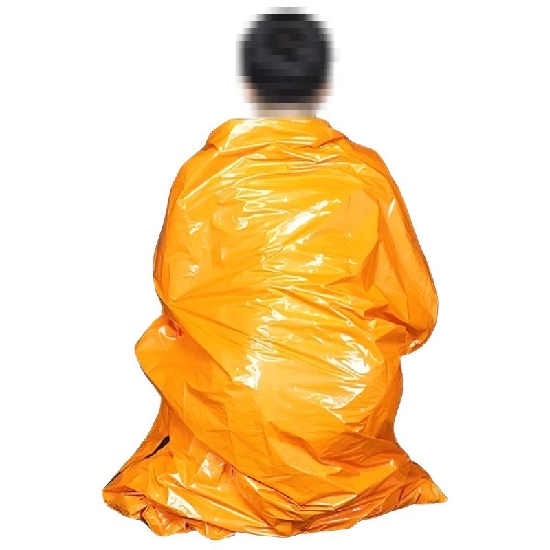 Unbranded Emergency Sleeping Bag Cold Weather Survival Heat Reflective For