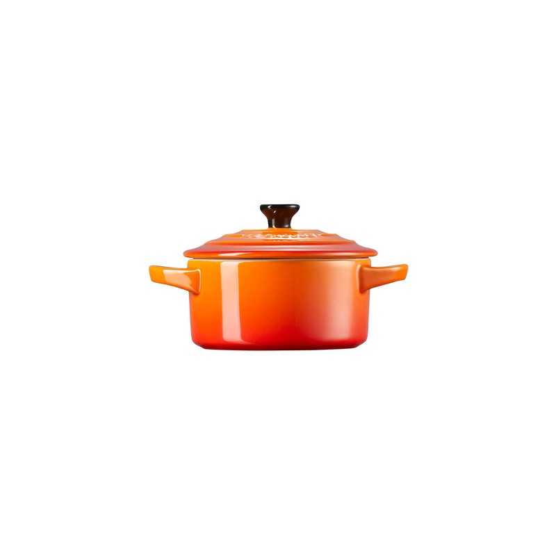 Le Creuset Stoneware Petite Round Casserole, 0.25 L, Volcanic, 71901100900100
