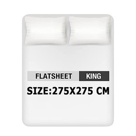 Dazzle Collection 100% Egyptian Cotton Sheet 200 Thread Count Bed Flat Sheet Hotel Quality Bedding Set Soft & Crisp Cotton Caravan Campervan (King Flat Sheet, Fuchsia)