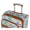 Lily Bloom Luggage 24" Expandable Design Pattern Suitcase With Spinner