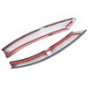 TOYCIDFG Car Front Bumper Vent Decorative Cover Trim Compatible with