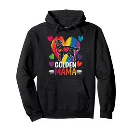 For Golden Retriever Owner Painting Colors Golden Retriever Pullover Hoodie