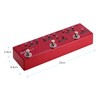 Guitar Multi-Effects Pedal, DC5 6-in-1 Guitar Multi-Effects Pedal Delay +