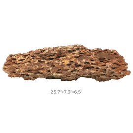 FISCAPE 22-24 Inches Natural Dragon Stone 1 PCS Ultra Large Aquarium Rocks for Aquascaping, Aquarium Landscaping, Terrariums, Fish Tank Decoration, Vivariums, Paludarium, Amphibian Enclosures
