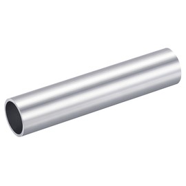 sourcing map 6063 Aluminum Round Tube 22mm OD 19mm Inner Dia 100mm Length Pipe Tubing
