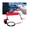 CGEAMDY Motorcycle Killswitch Reminder Cable, Universal Motorcycle Outboard Lawn Mower