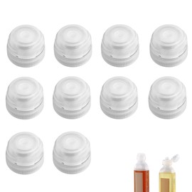 10 Sports Replacement Caps for Tritan and Polycarbonate Water Bottles 0.5+0.75+1 Litre Flip Top Drinking Caps, Food Grade Material, Safe for Drinking