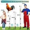 Frebuta Chicken Catcher Net Telescopic,37 to 64 in Chicken Catcher